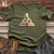 Viking Goods Serene Book Worm Cotton Tee Military Green / L