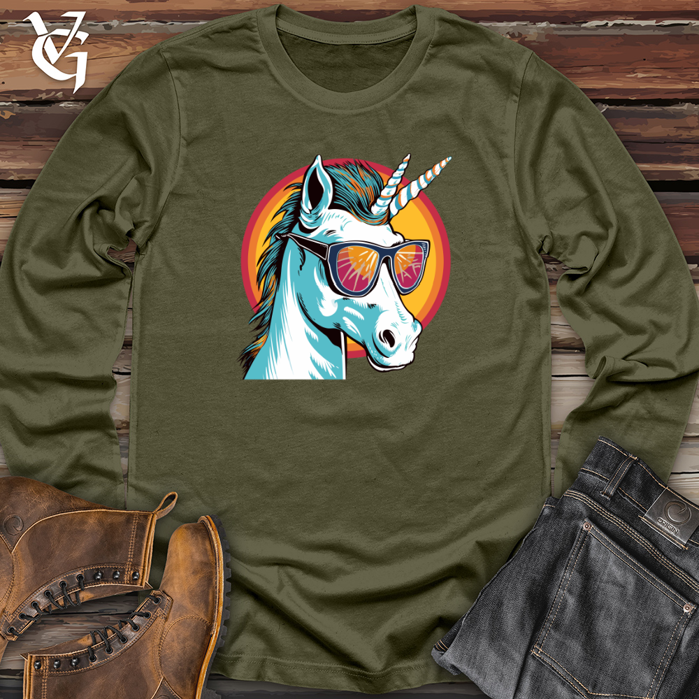 Viking Goods Shades of Magic Long Sleeve Military Green / L