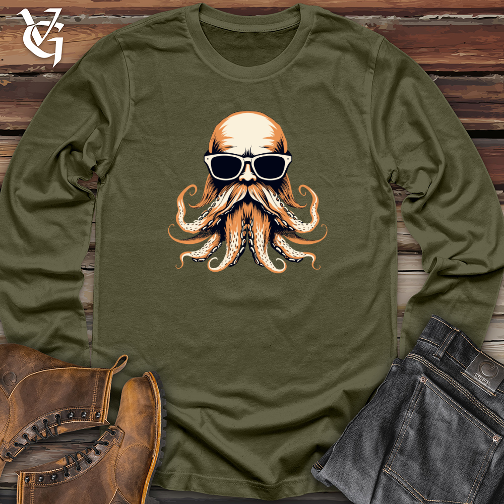 Viking Goods Shady Sea Beast Long Sleeve Military Green / L
