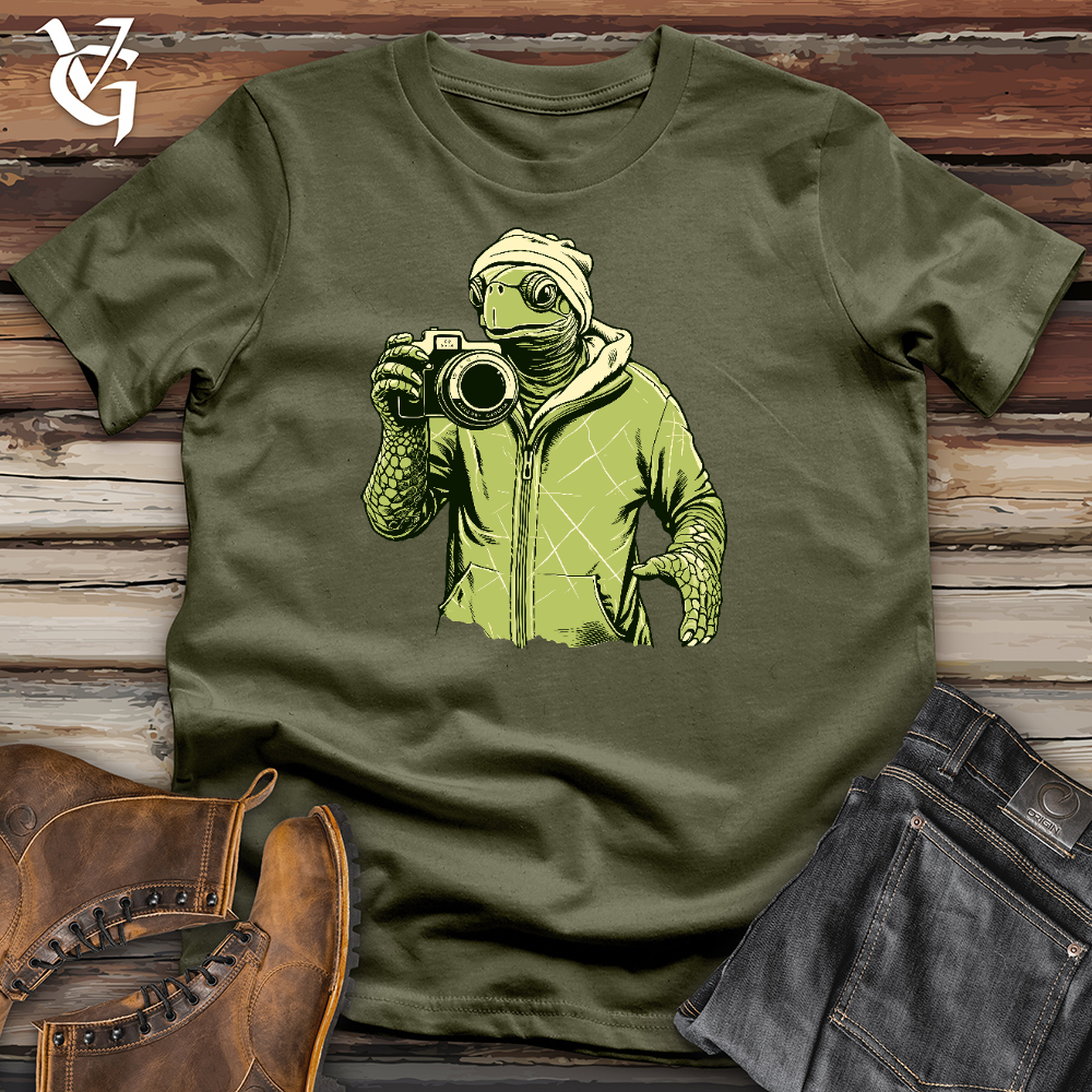 Viking Goods Shell Shutter Cotton Tee Military Green / L