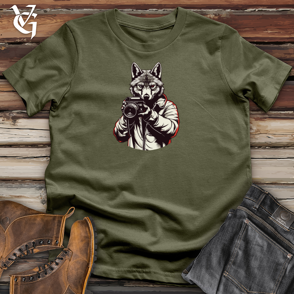 Viking Goods Shuttered Howl Cotton Tee Military Green / L