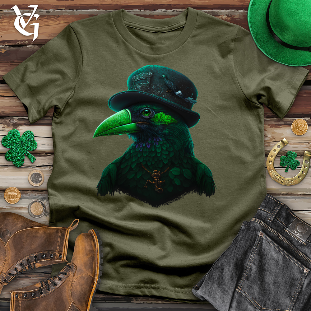 Viking Goods Sir Patrick Raven Cotton Tee Military Green / L