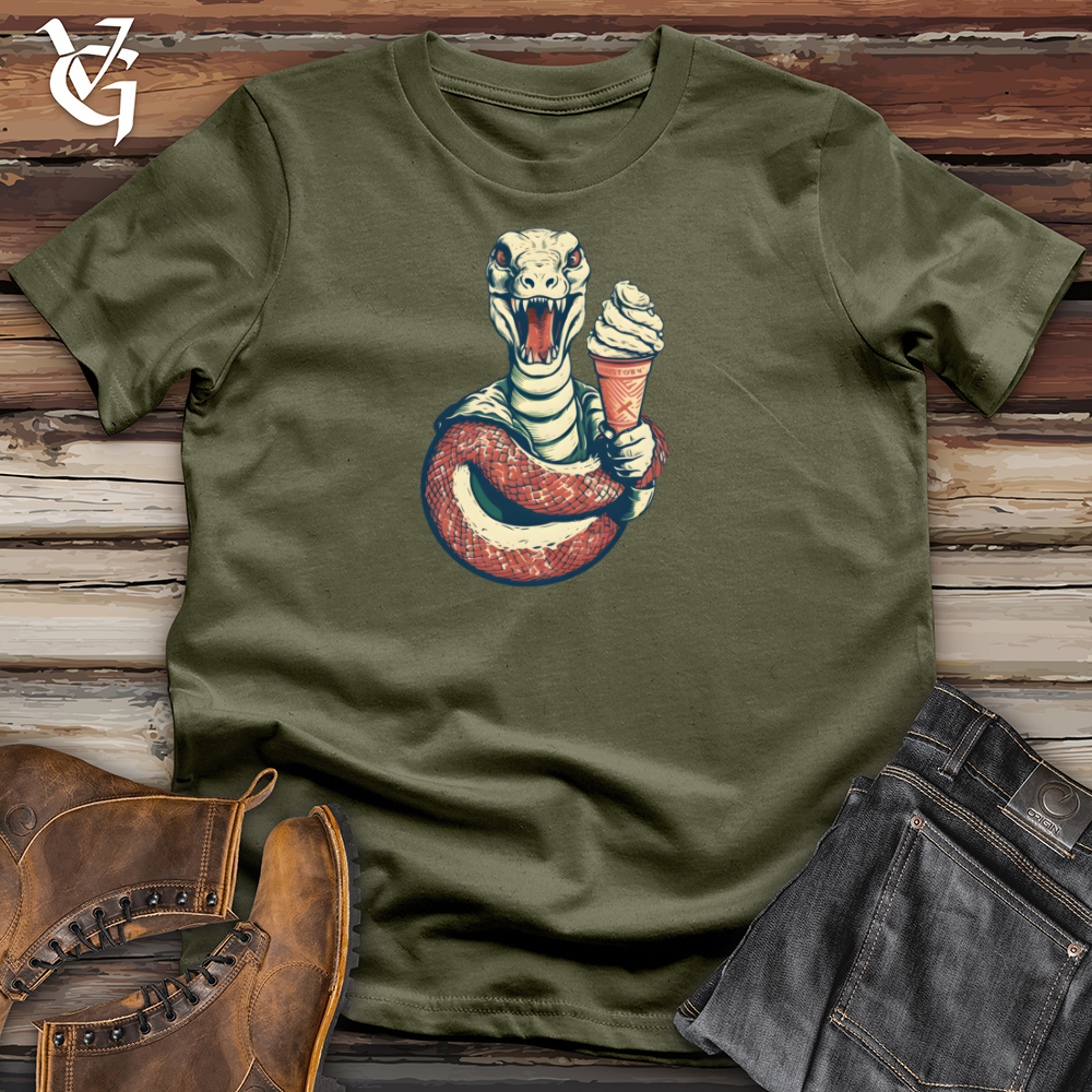 Viking Goods Slithery Sweet Balance. Cotton Tee Military Green / L