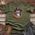 Viking Goods Snake Cowboy Wild West Slither Cotton Tee Military Green / L