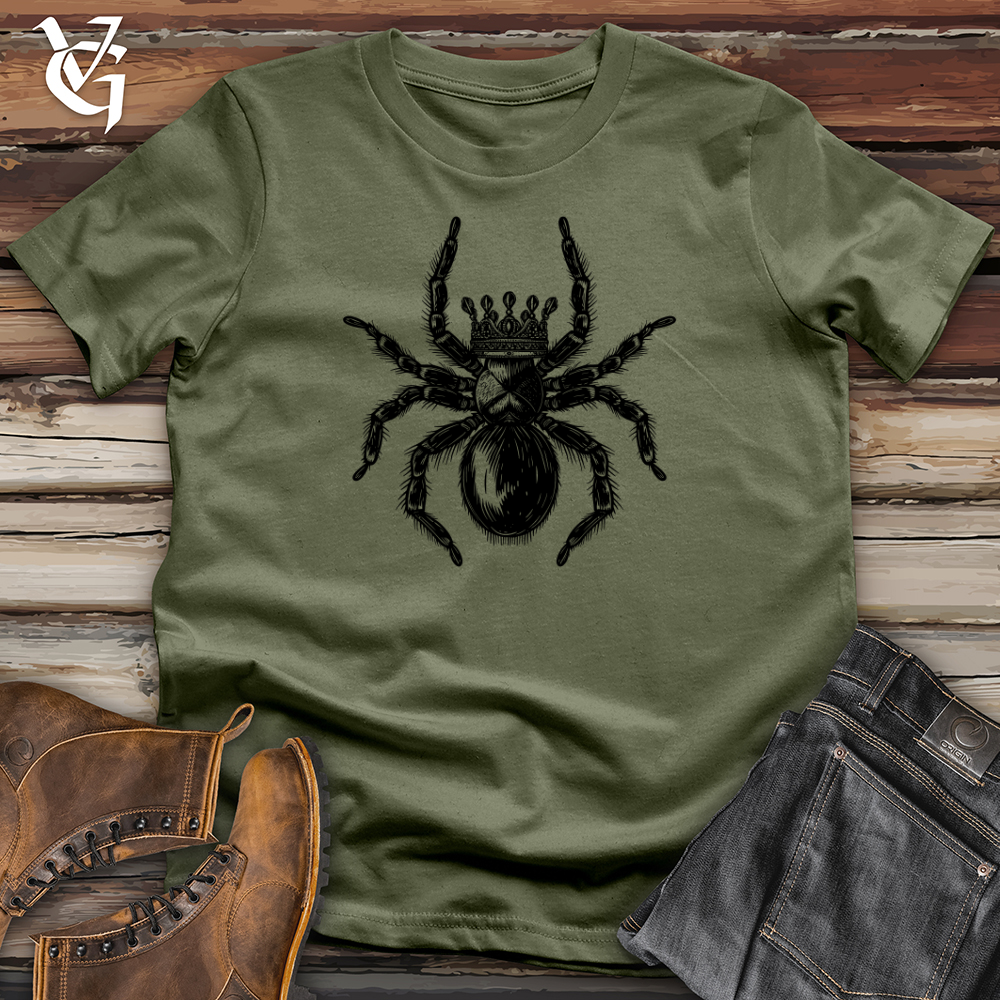 Viking Goods Spider Royal Majesty Softstyle Tee Military Green / L
