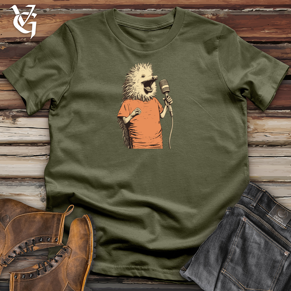 Viking Goods Spiky Comedy Showdown Cotton Tee Military Green / L