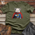 Viking Goods Super Hero Pig Cotton Tee Military Green / L