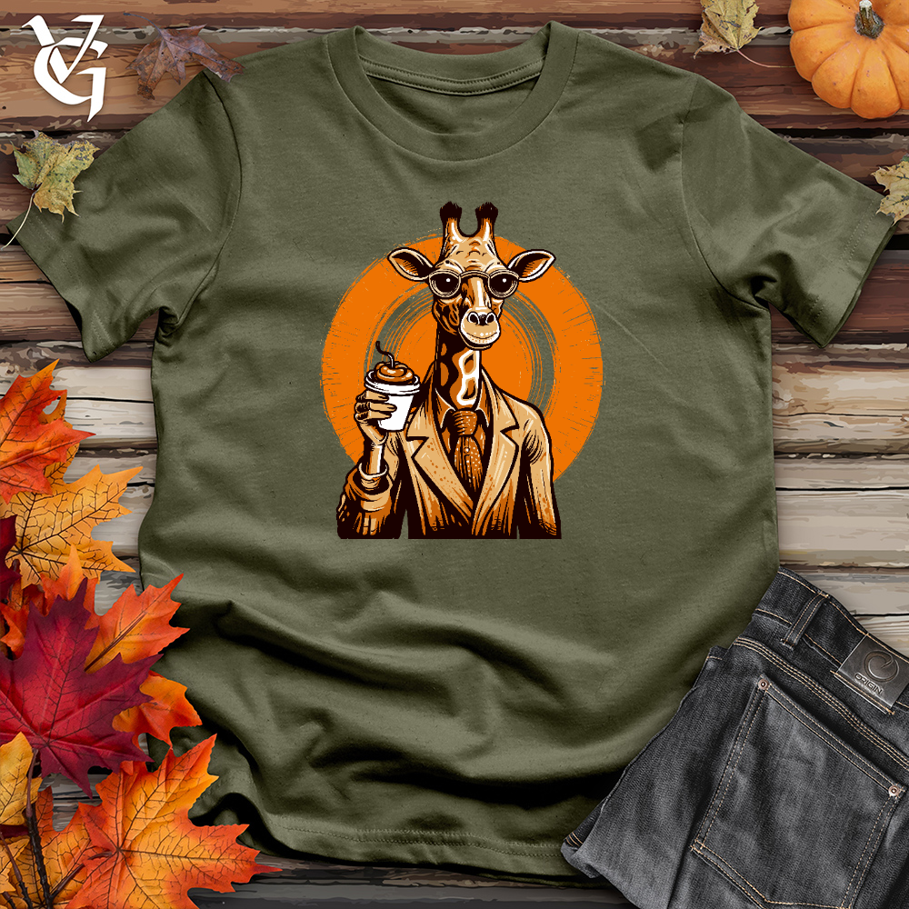 Viking Goods Tall Neck Sipper Cotton Tee Military Green / L