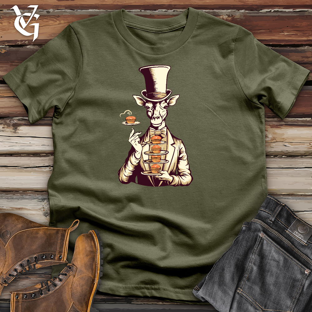 Viking Goods Tall Stacks Elegance Cotton Tee Military Green / L