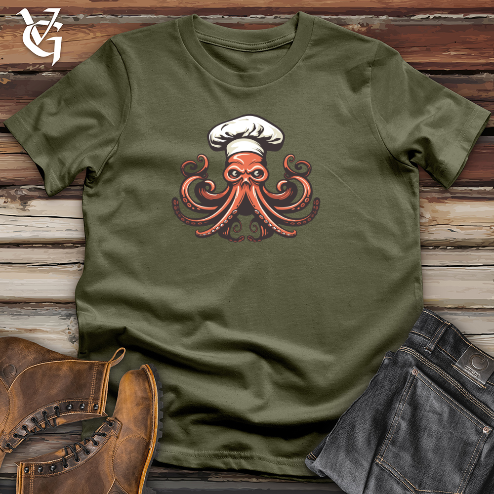 Viking Goods Tentaculinary Master Cotton Tee Military Green / L