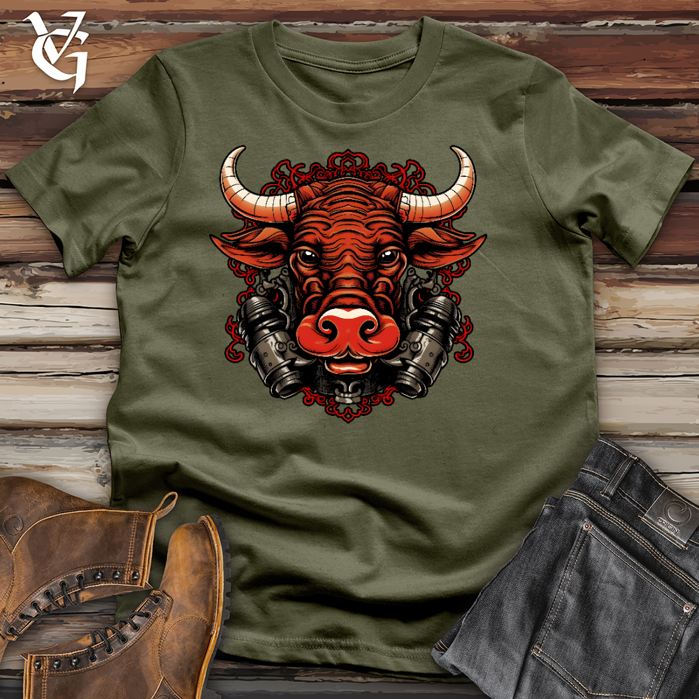 Viking Goods The Red Ox Cotton Tee Military Green / L