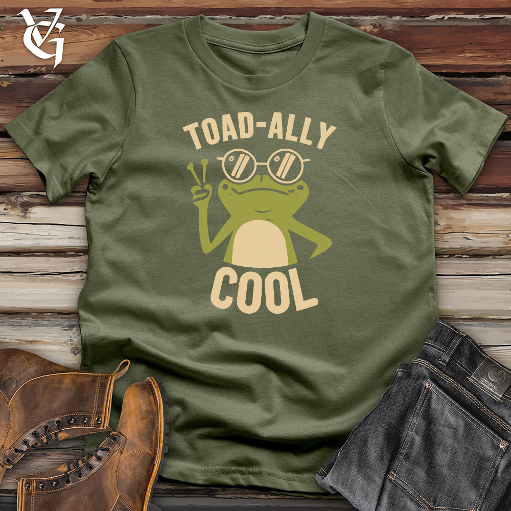 Viking Goods Toad Ally Cool Softstyle Tee Military Green / L