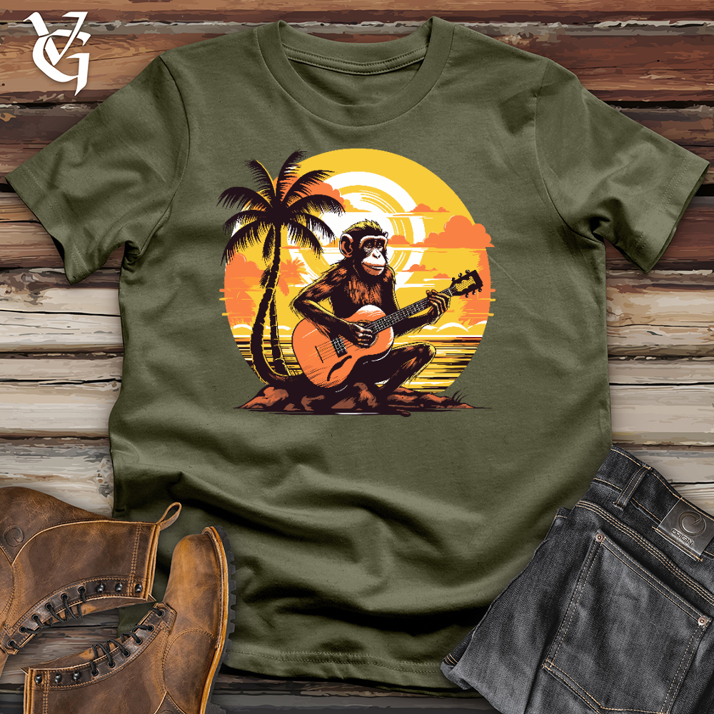 Viking Goods Tropical Jammin Cotton Tee Military Green / L