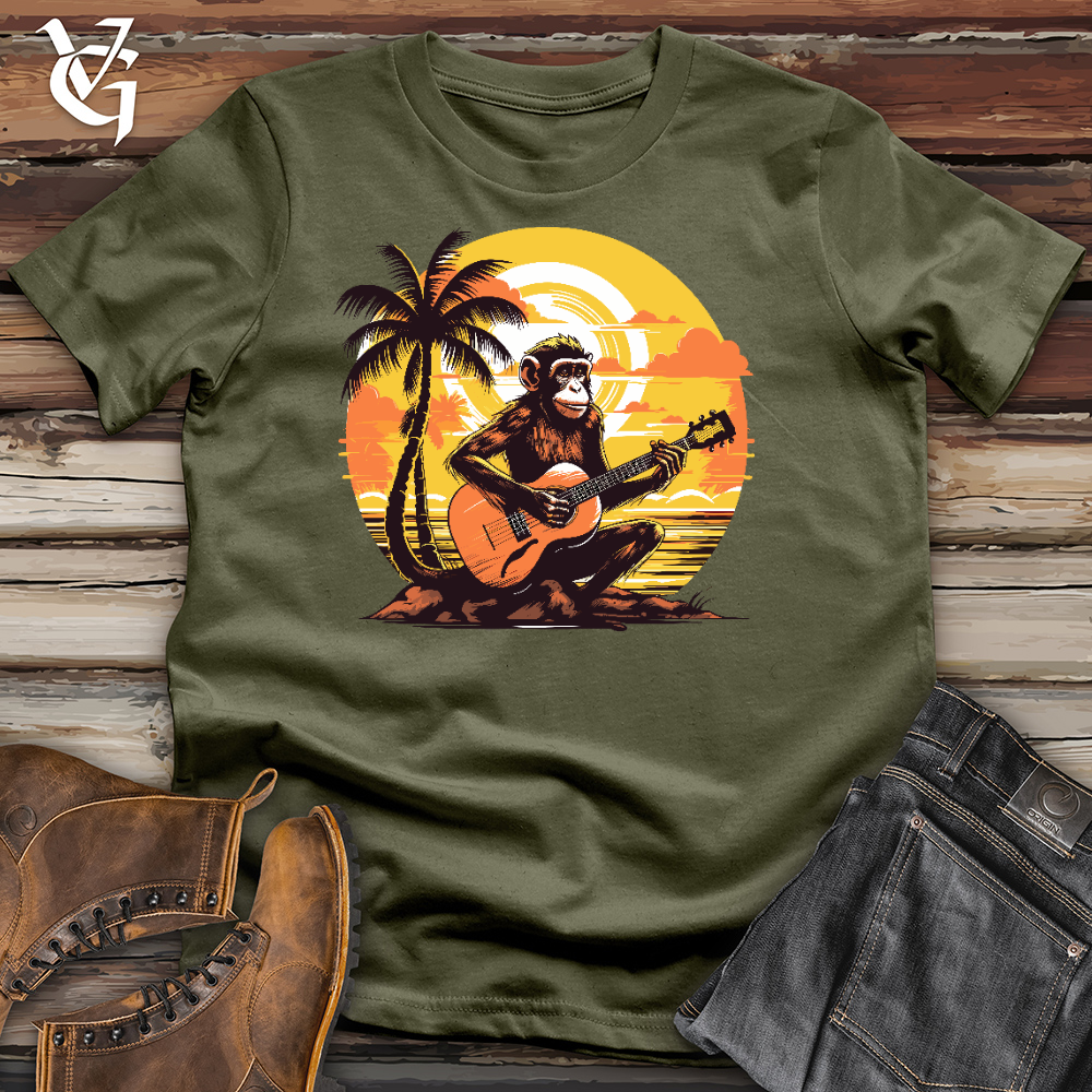 Viking Goods Tropical Jammin Cotton Tee Military Green / L
