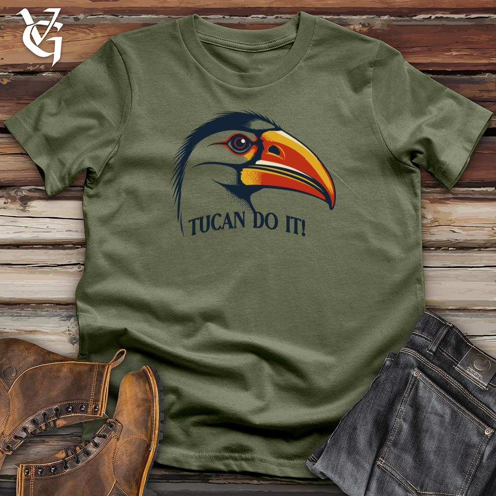 Viking Goods Tucan Do It Softstyle Tee Military Green / L