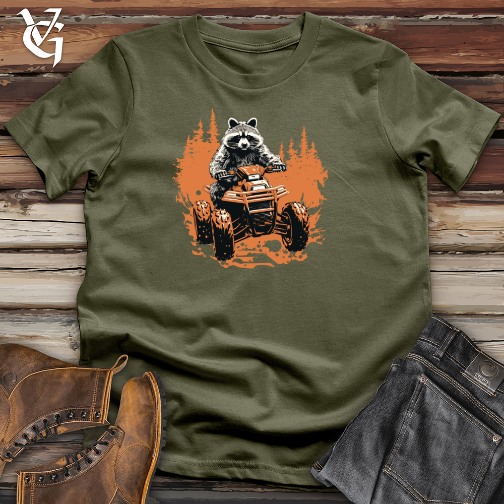 Viking Goods Urban Bandit Wheelie Cotton Tee Military Green / L