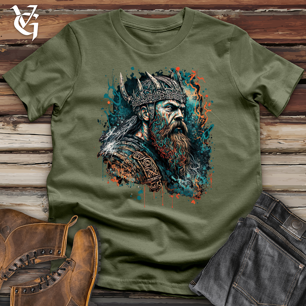 Viking Goods Viking Hero Softstyle Tee Military Green / L