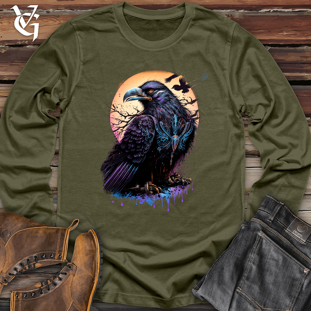 Viking Goods Viking Raven 02 Long Sleeve Military Green / L