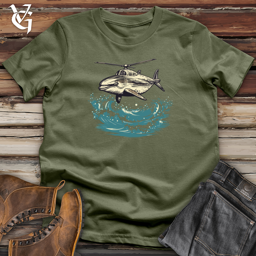 Viking Goods Vintage Chopper Sea Softstyle Tee Military Green / L