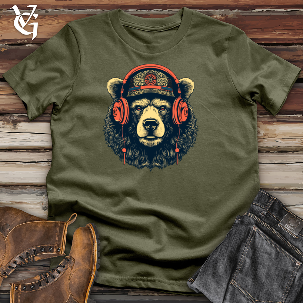 Viking Goods Vintage Groove Bruin Cotton Tee Military Green / L