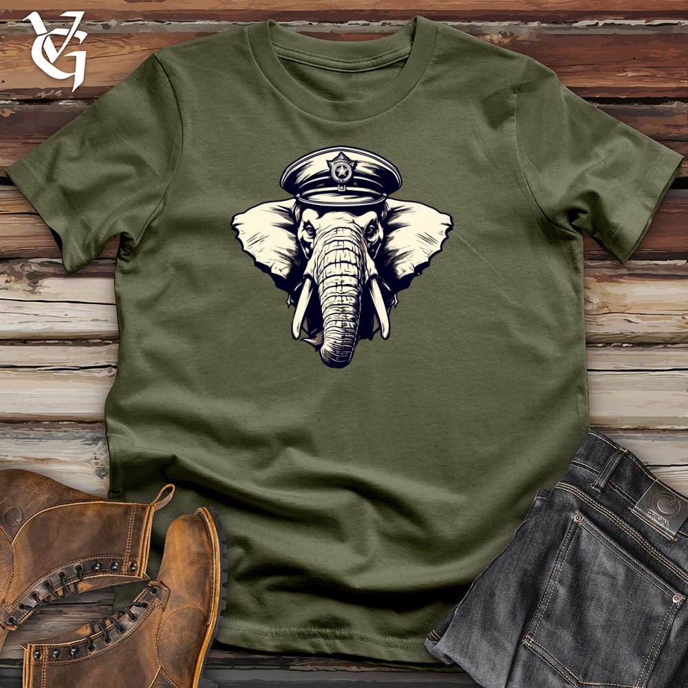Viking Goods Vintage Pachyderm Admiral Cotton Tee Military Green / L