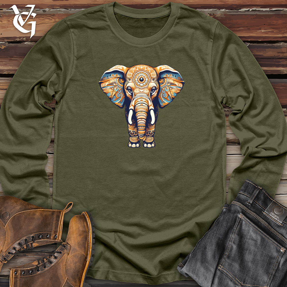 Viking Goods Vintage Pachyderm Plaything Long Sleeve Military Green / L