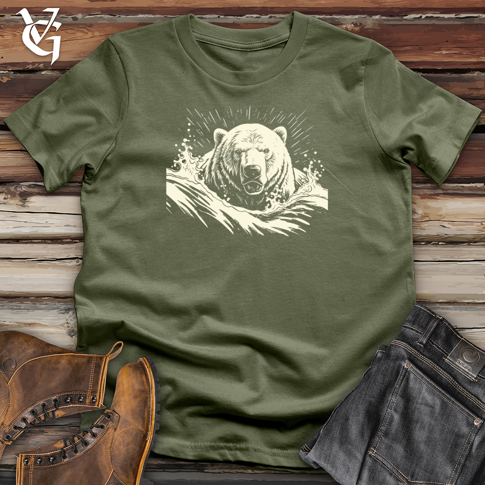 Viking Goods Vintage Polar Dive Softstyle Tee Military Green / L