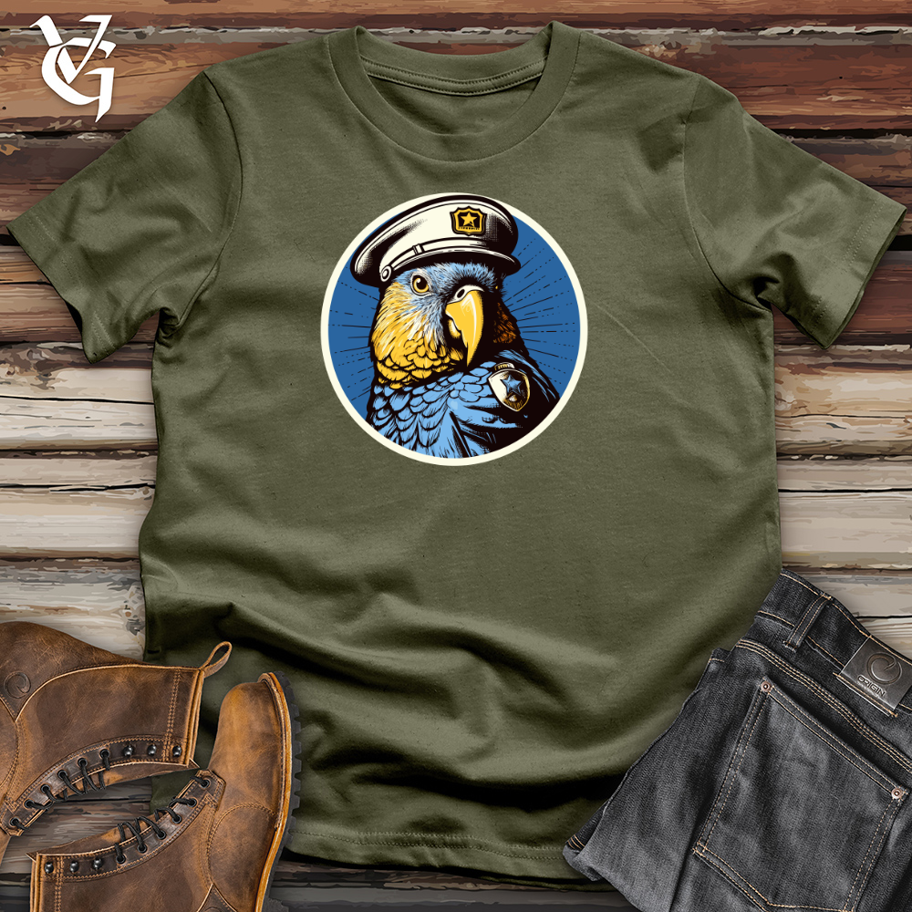 Viking Goods Winged Law Enforcer Cotton Tee Military Green / L