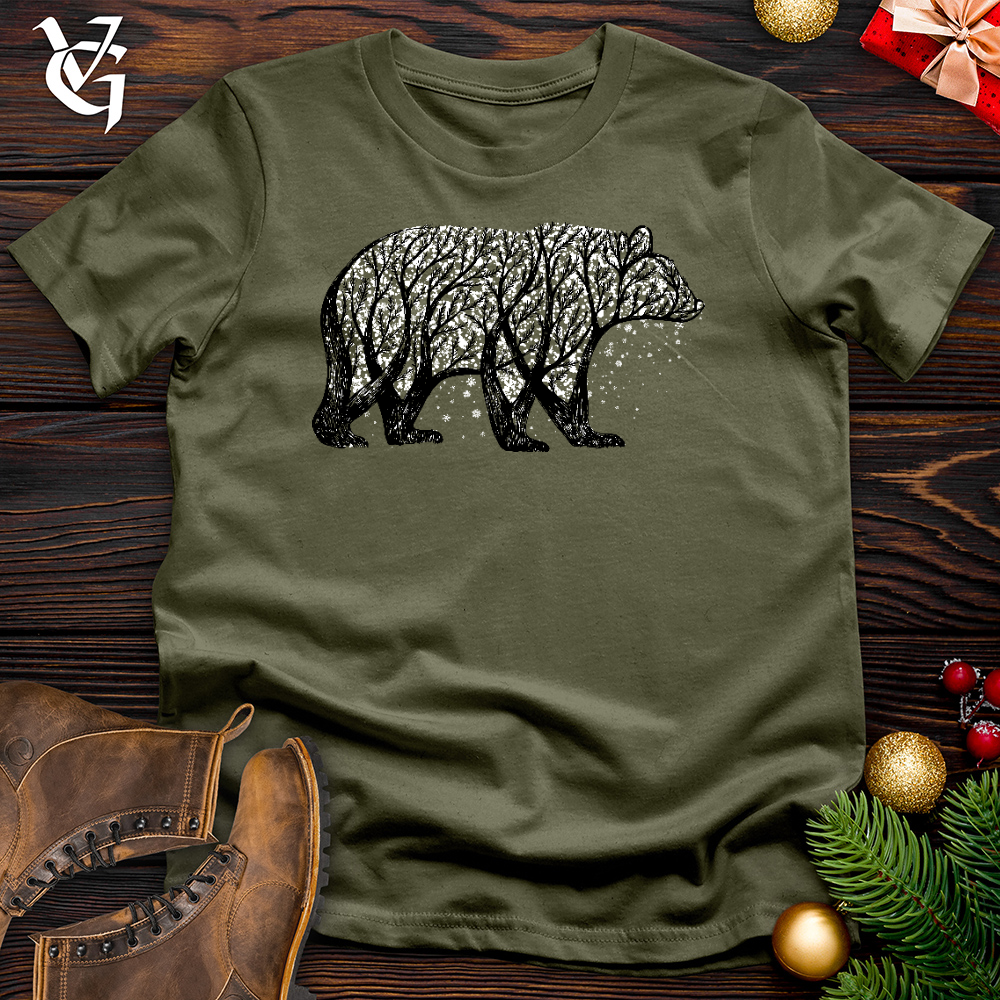 Viking Goods Winter Bjorn Cotton Tee Military Green / L