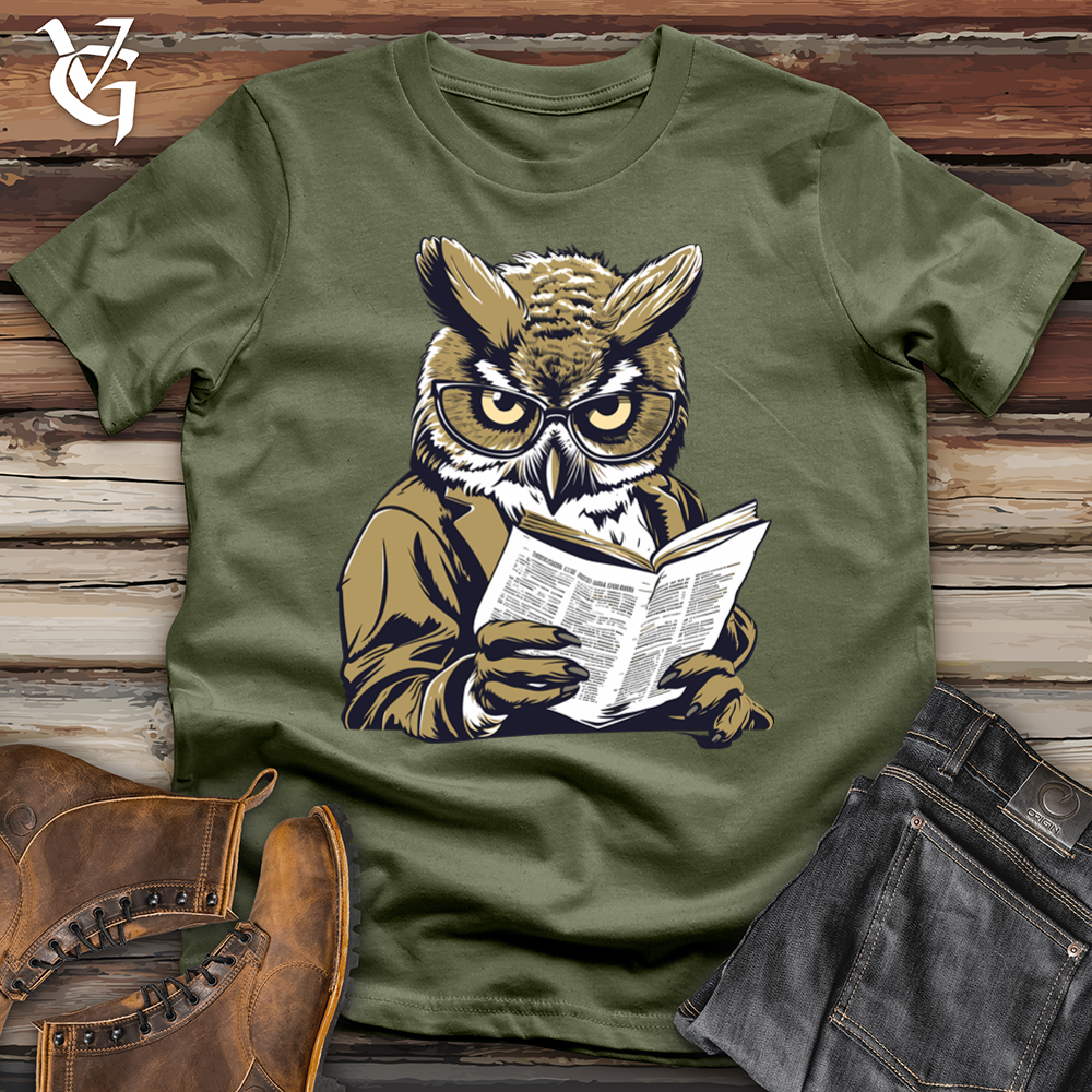 Viking Goods Wise Newsreader Softstyle Tee Military Green / L