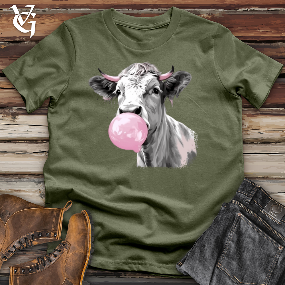 Viking Goods Cow Gum Softstyle Tee Military Green / XS