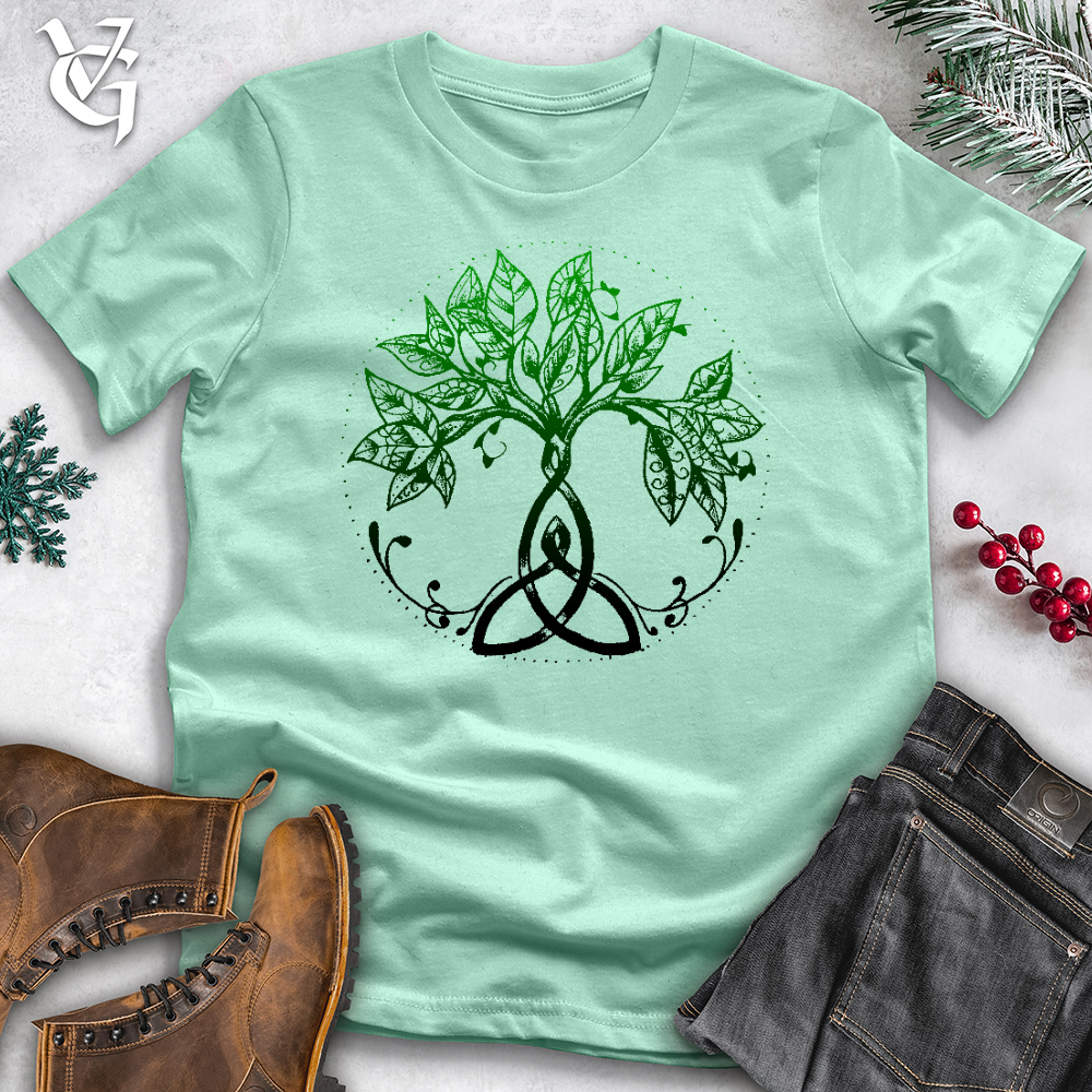 Viking Goods Trinity Tree of Life Cotton Tee Mint / L