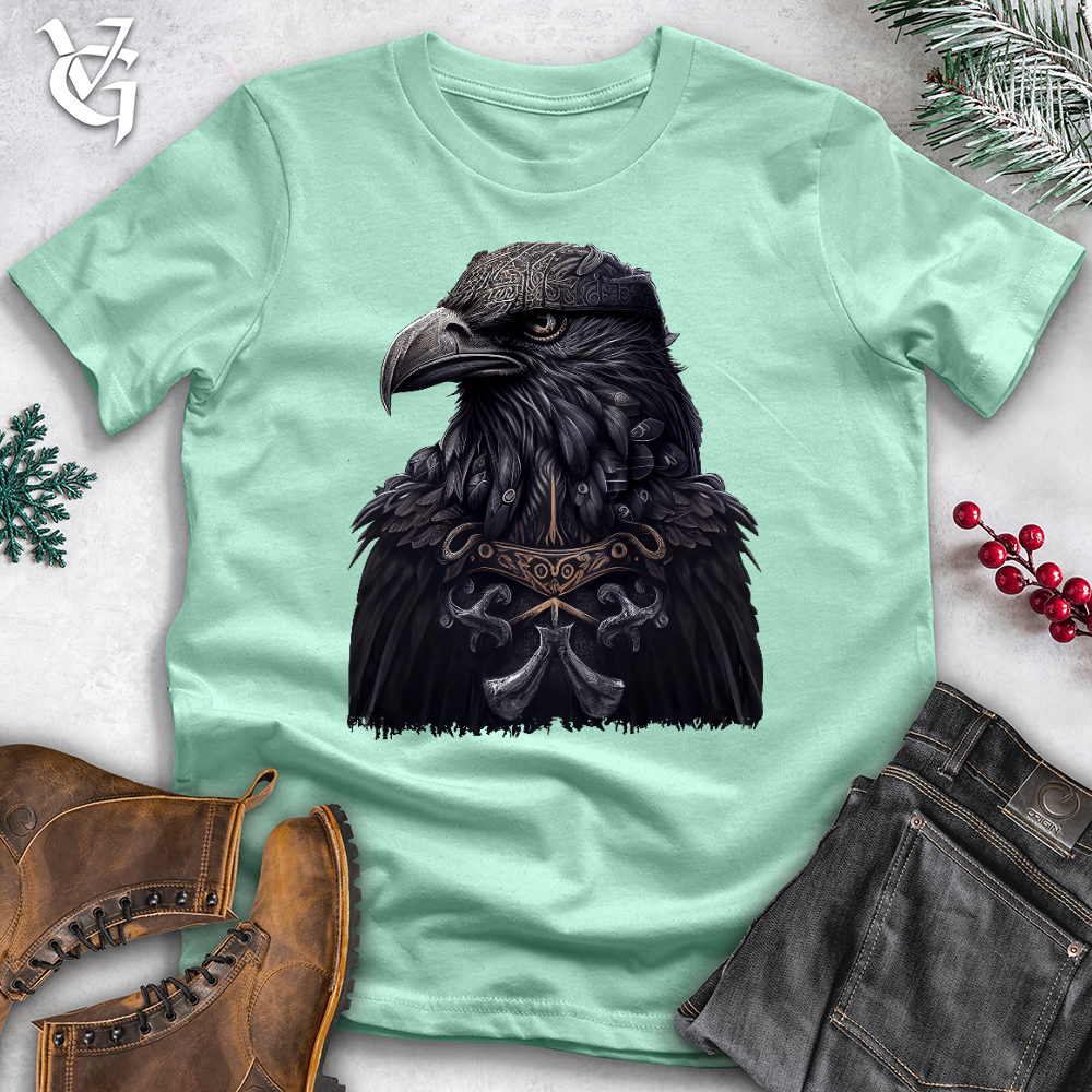 Viking Goods Viking Odin's Raven Cotton Tee Mint / L