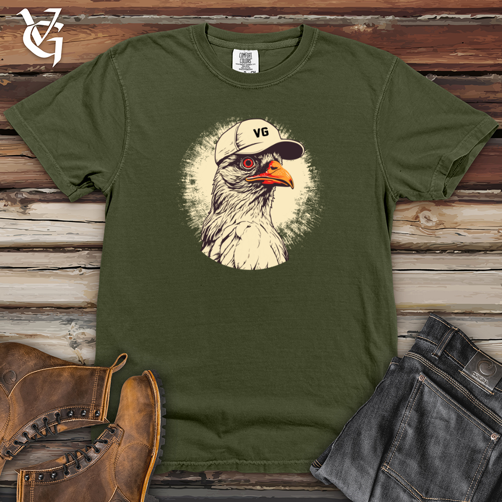 Viking Goods Baseball Batting Chicken Heavy Cotton Comfort Colors Tee Moss / L