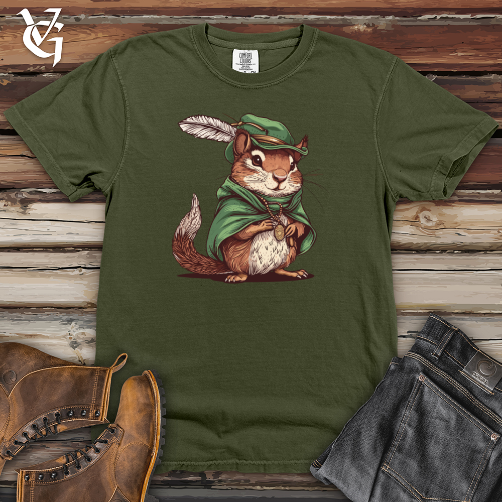 Viking Goods Chipmunk Adventurer Quest Heavy Cotton Comfort Colors Tee Moss / L