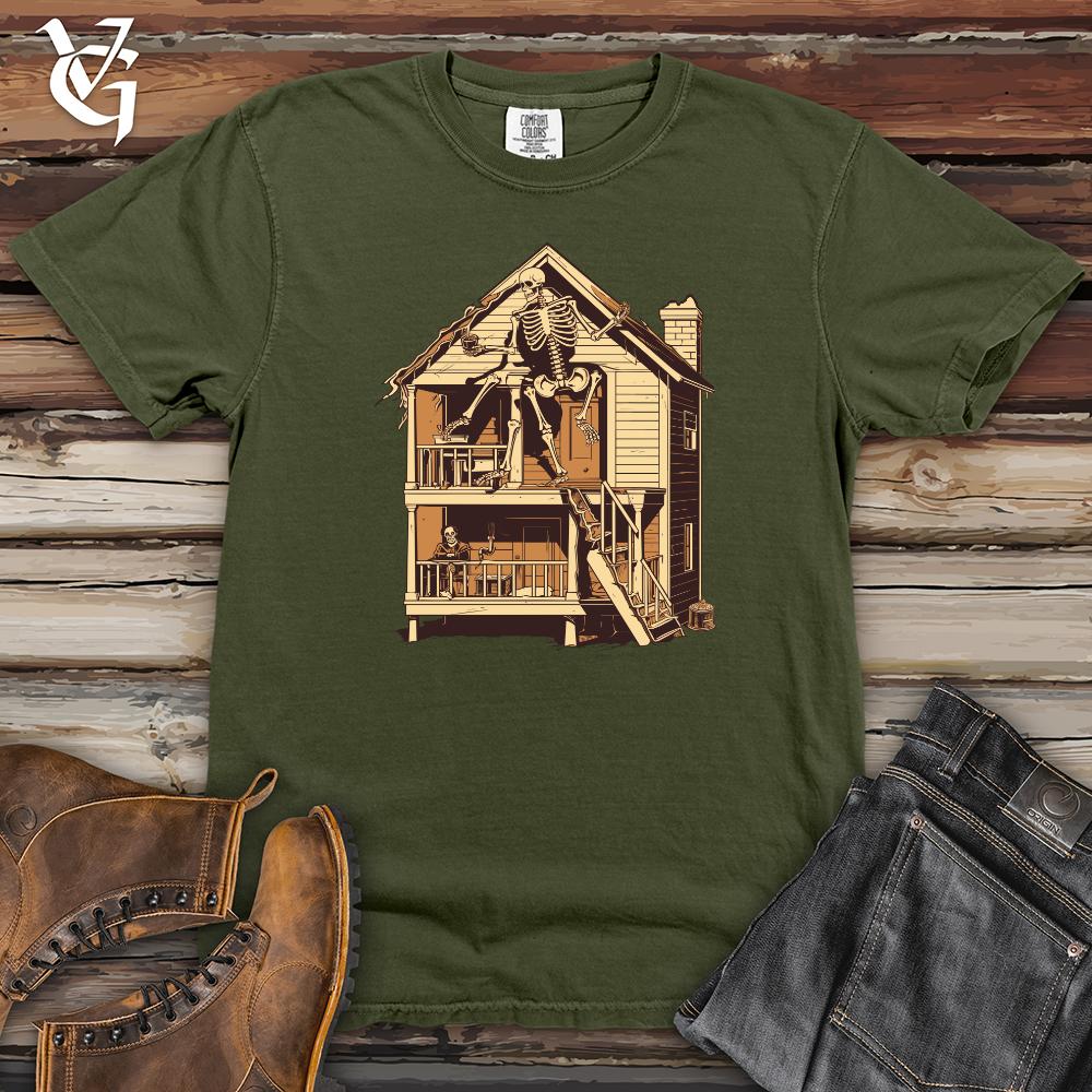 Viking Goods Comic Construction Champ Heavy Cotton Comfort Colors Tee Moss / L