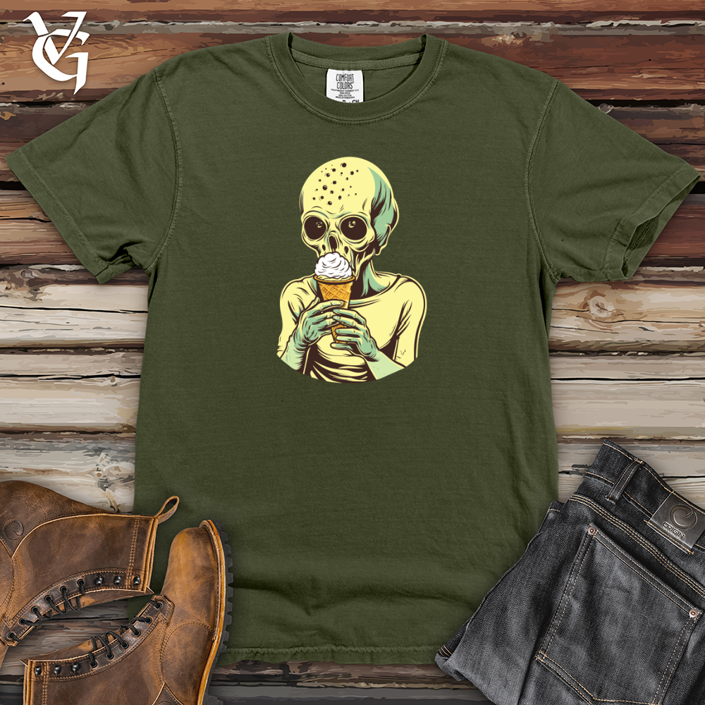 Viking Goods Cosmic Cones Heavy Cotton Comfort Colors Tee Moss / L