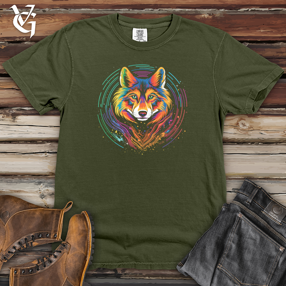 Viking Goods Cosmic Fox Vibrance Heavy Cotton Comfort Colors Tee Moss / L