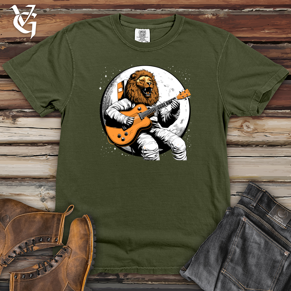 Viking Goods Cosmic Melodies  Heavy Cotton Comfort Colors Tee Moss / L