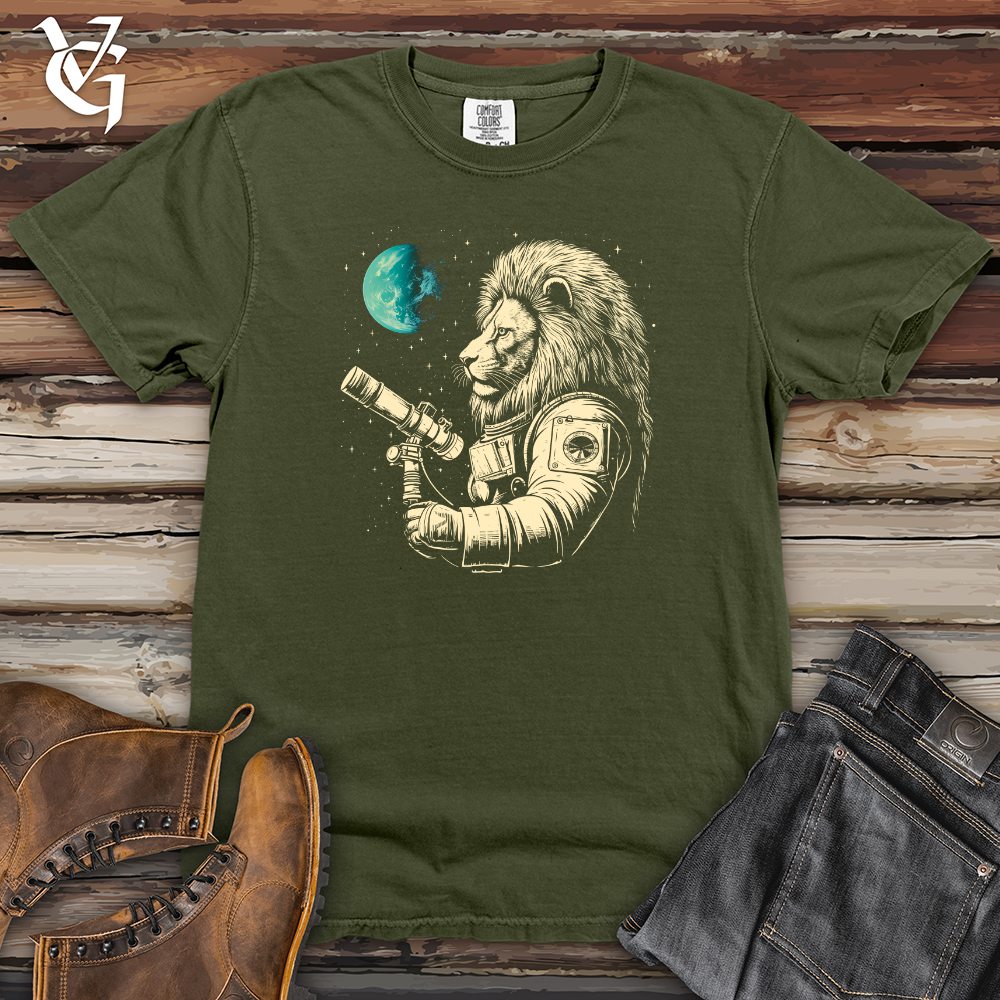 Viking Goods Cosmic Observer Heavy Cotton Comfort Colors Tee Moss / L