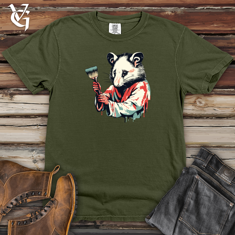 Viking Goods Creative Brushed Possum Heavy Cotton Comfort Colors Tee Moss / L