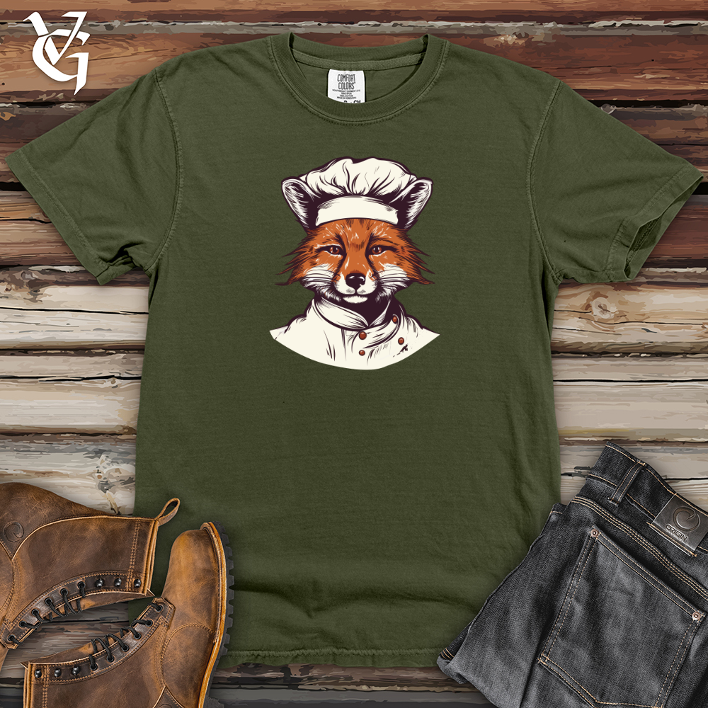 Viking Goods Culinary Whisked Fox Heavy Cotton Comfort Colors Tee Moss / L