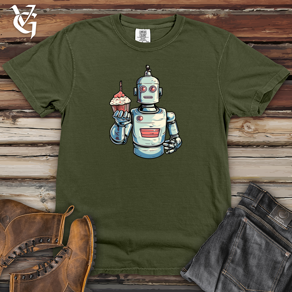 Viking Goods Cupcakebot Heavy Cotton Comfort Colors Tee Moss / L