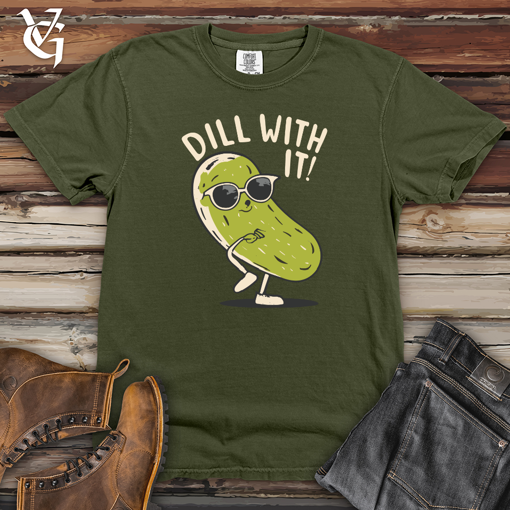 Viking Goods Dill With It Heavy Cotton Comfort Colors Tee Moss / L