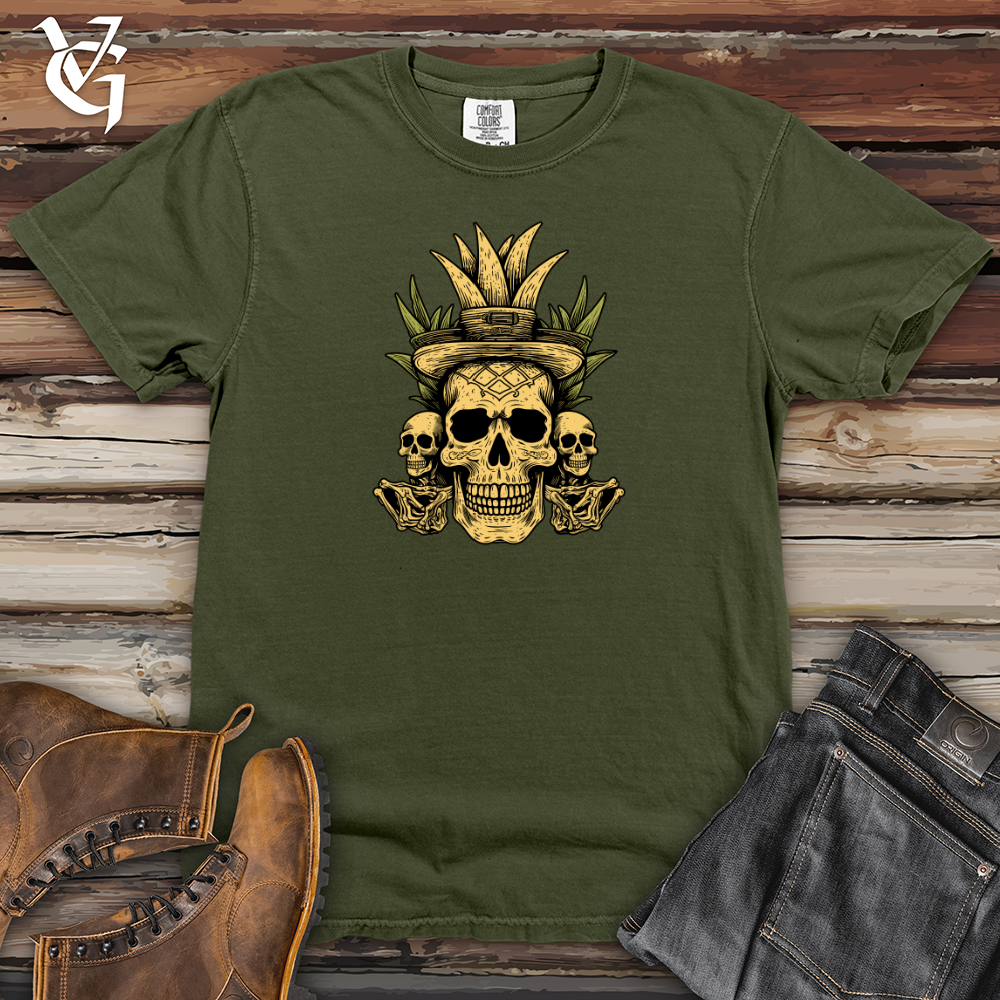 Viking Goods Enigmatic Pineapple Necromancer Heavy Cotton Comfort Colors Tee Moss / L