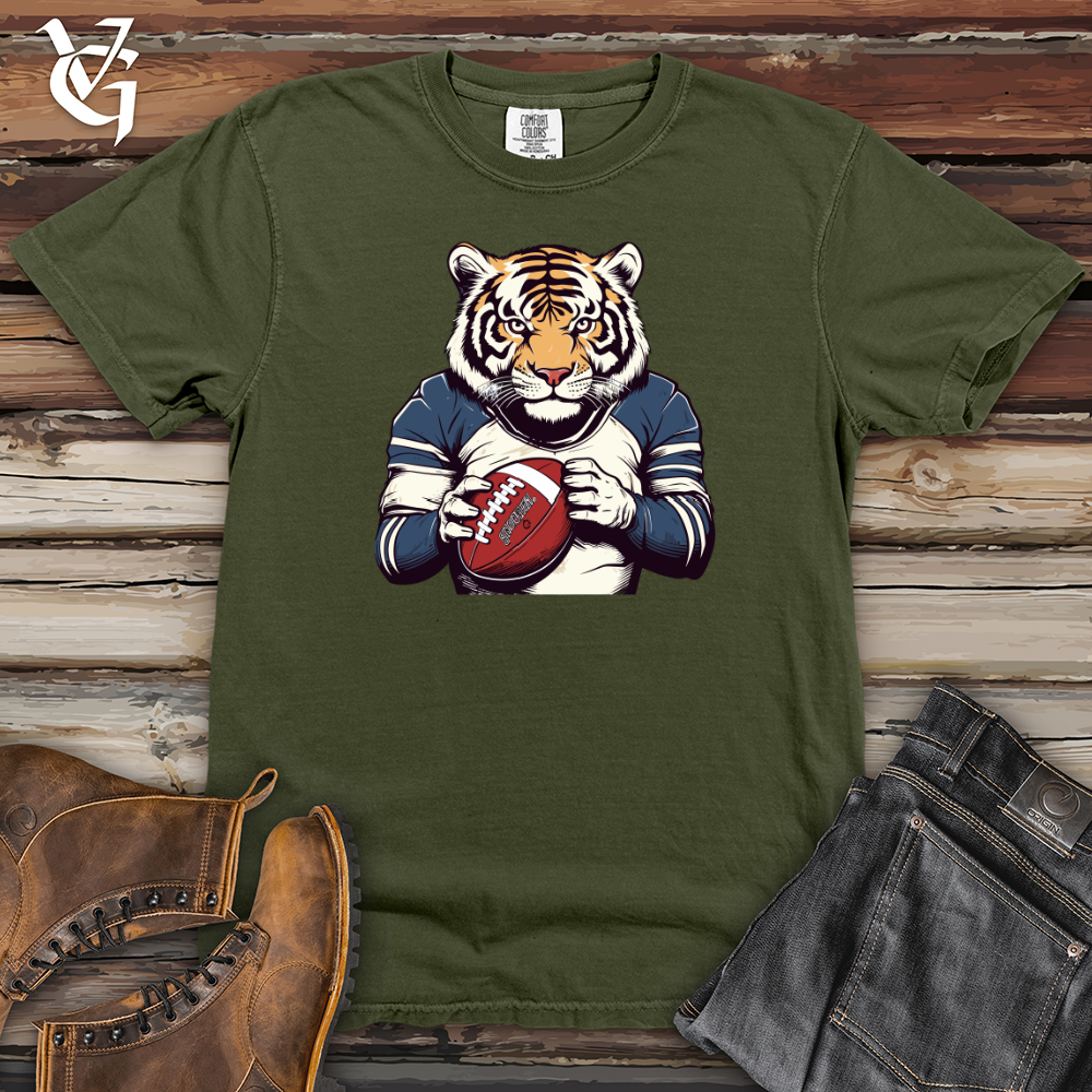 Viking Goods Fierce Feline Heavy Cotton Comfort Colors Tee Moss / L