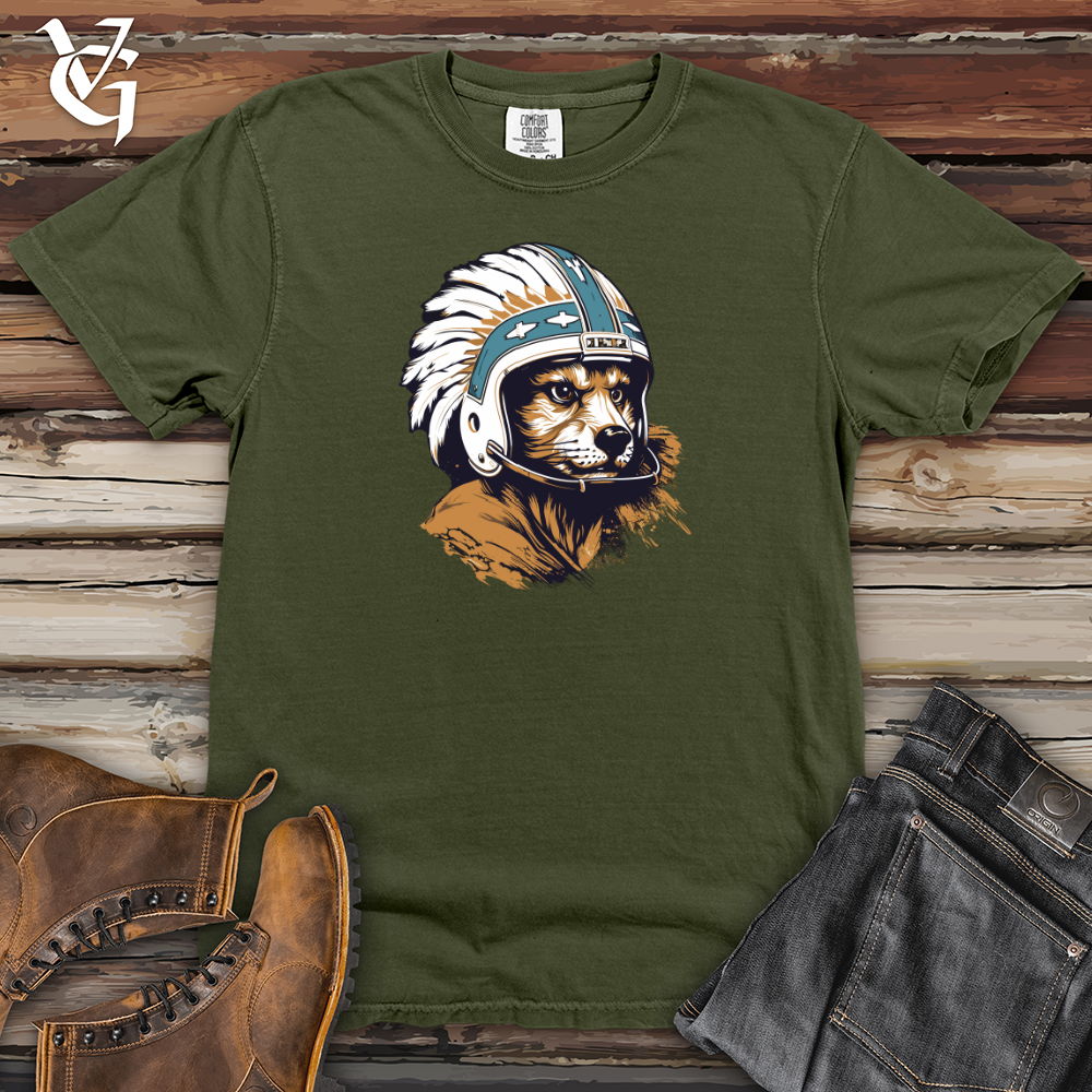 Viking Goods Foxy Touchdown Heavy Cotton Comfort Colors Tee Moss / L