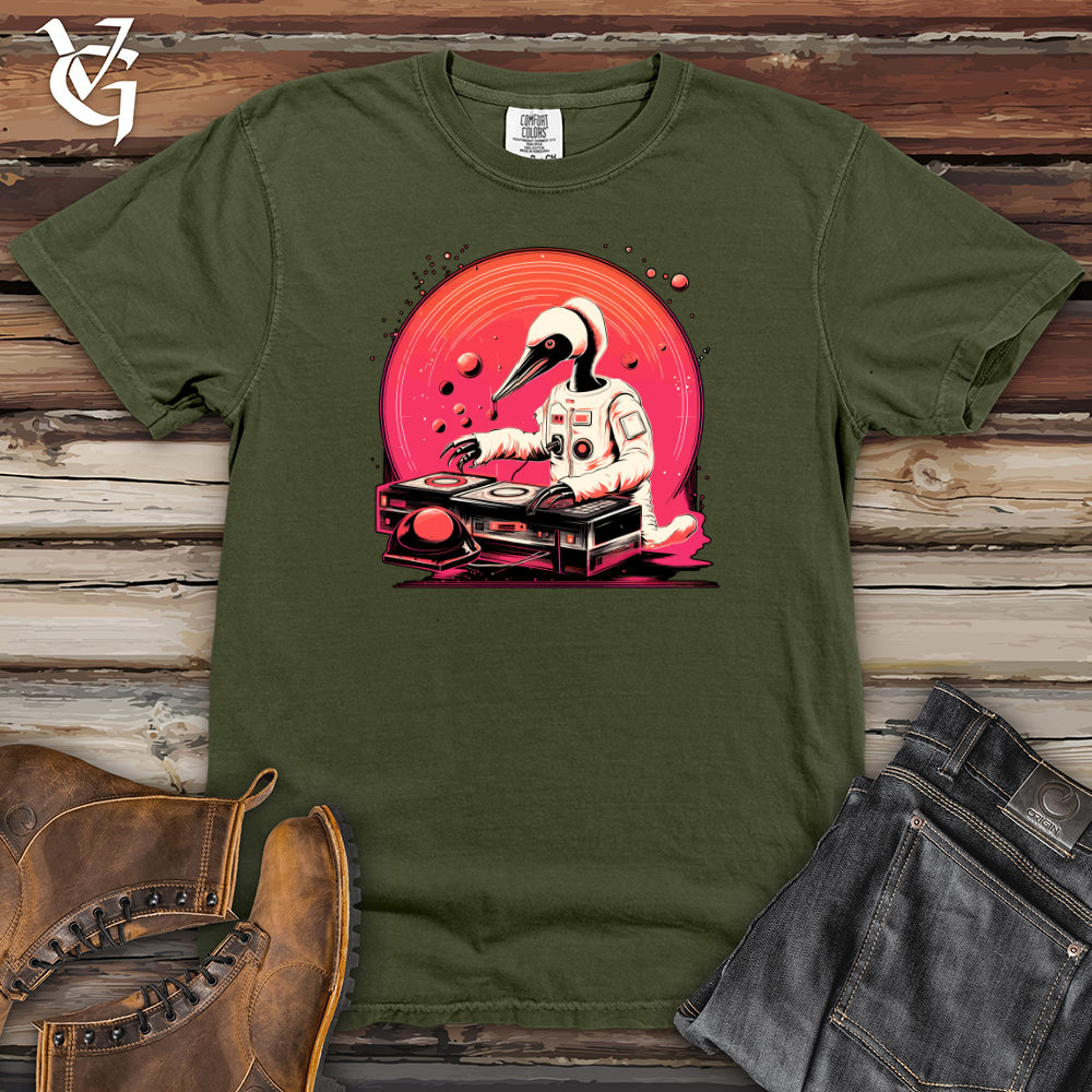 Viking Goods Galactic Grooves Heavy Cotton Comfort Colors Tee Moss / L