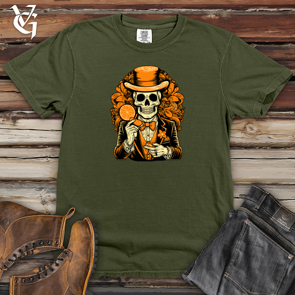 Viking Goods Gilded Citrus Wealth Heavy Cotton Comfort Colors Tee Moss / L