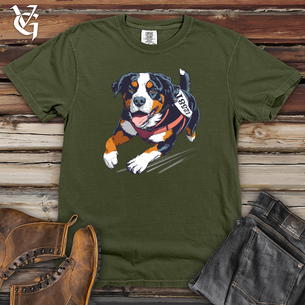 Viking Goods Great Swiss Runner Heavy Cotton Comfort Colors Tee Moss / L